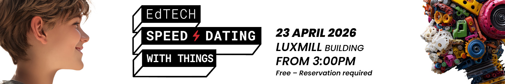 EdTech Speed Dating With Things, 23 april 2026, reservation required